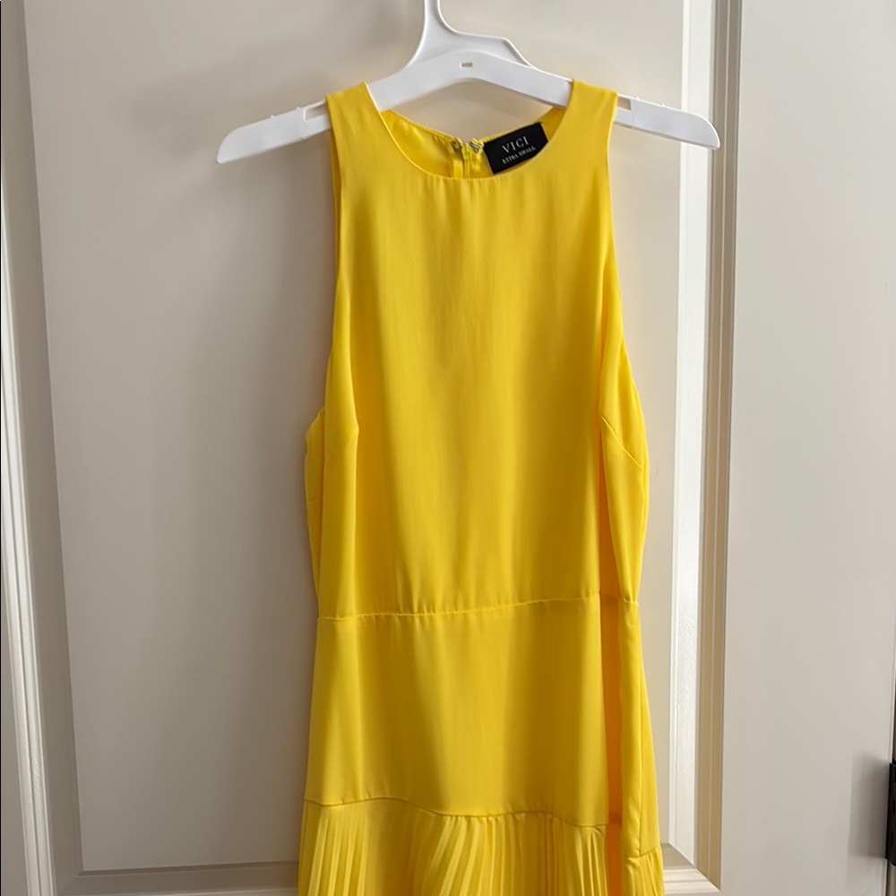 Vici Vibrant Yellow Maxi Dress
